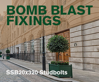 Bomb Blast Fixings - SSB20x320 Studbolts